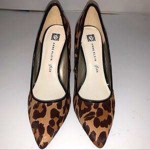 Anne Klein Leopard pumps NWOT